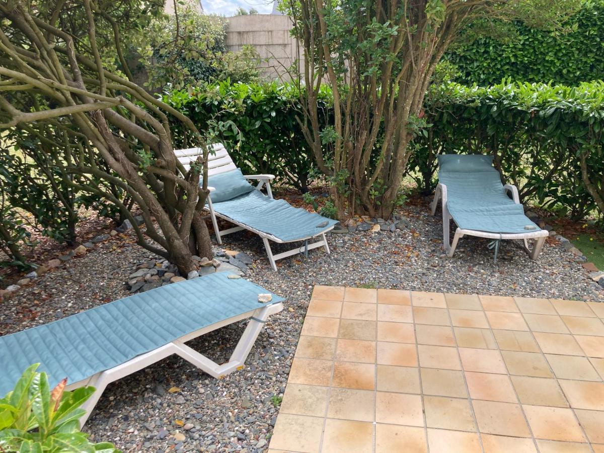 Maison Familiale Dans Une Rue Paisible Gouville-sur-Mer Exterior foto